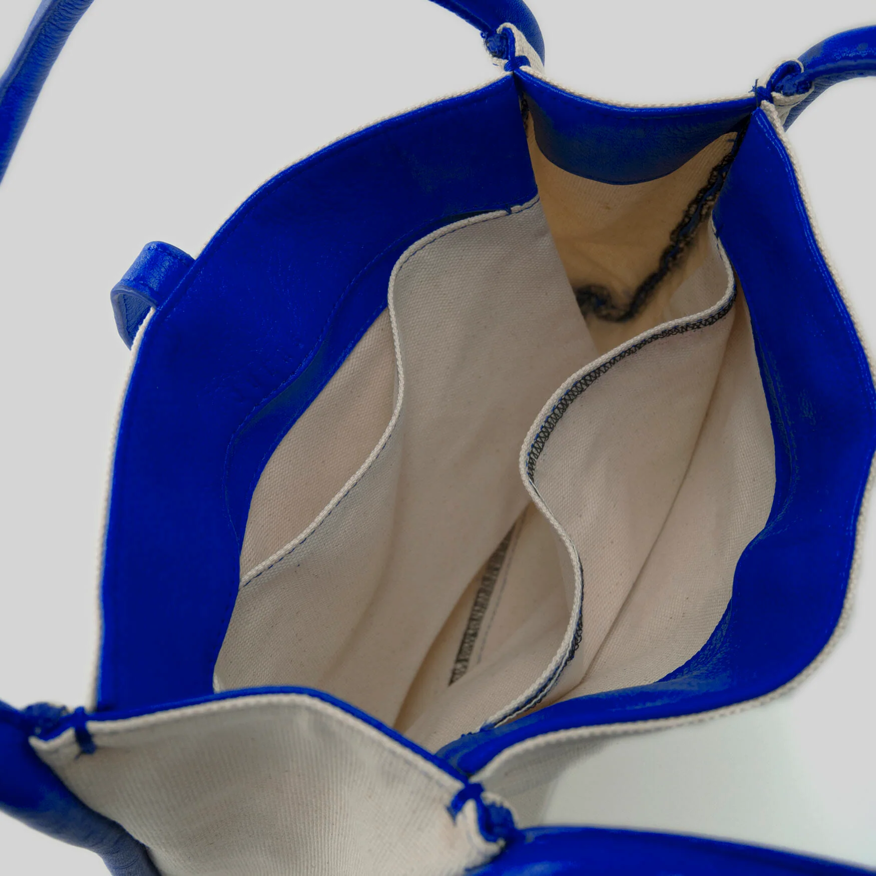 Eternity 37 - Ecru canvas/ Cobalt - Image 6